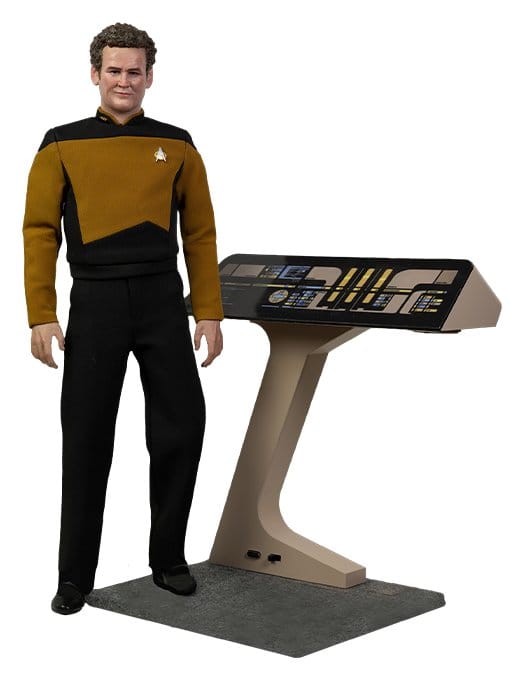 Star Trek: Das nächste Jahrhundert Actionfigur 1/6 Chief Miles O'Brien with Transporter Console 30 cm