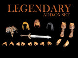 Mythic Legions: Reinforcement 3 Zubehör-Set für Actionfiguren Legendary Add-On Set