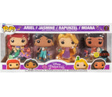 Disney POP! Movies Vinyl Figuren 4er-Pack Ultimate Princess (GW) 9 cm