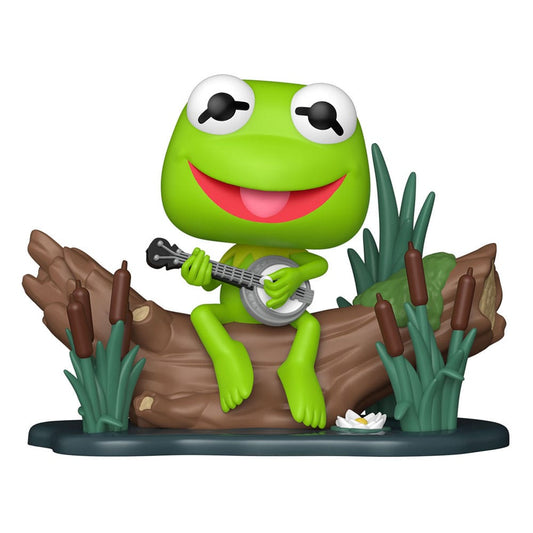The Muppets POP! Deluxe Vinyl Figur Kermit with Banjo 9 cm