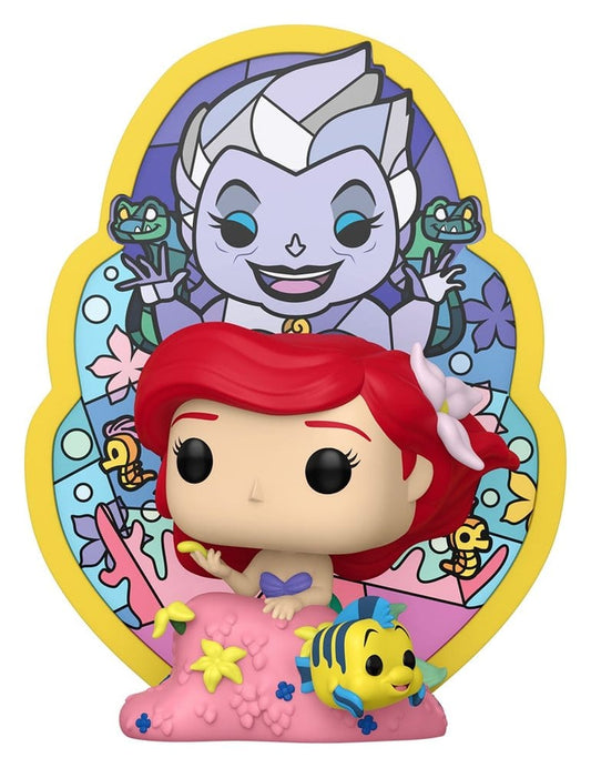 Disney POP! Deluxe Vinyl Figur Ariel(Glass) 9 cm