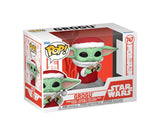 Star Wars: Mandalorian POP! Vinyl Figur Holiday Grogu 9 cm
