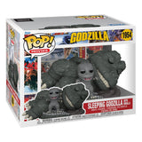 Godzilla Super Sized POP! Movies Vinyl Figur Sleeping Godzilla with Minilla 15 cm