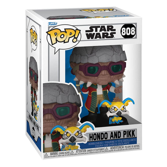 Star Wars POP! Vinyl Wackelkopf-Figur Hondo and Pikk 9 cm