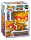 Godzilla x Turtles POP! Animation Vinyl Figur Michelangelo X Ghidorah 9 cm