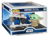 Star Wars: The Mandalorian and Grogu POP! Moment Vinyl Figuren Grogu with Polar Mouse Droid 9 cm