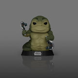 Star Wars: The Mandalorian and Grogu POP! Vinyl Figur Rotta the Hutt (Glow) 9 cm