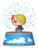 One Piece Mystery Minis Minifiguren Glitter Globes PDQ 5 cm Display (12)