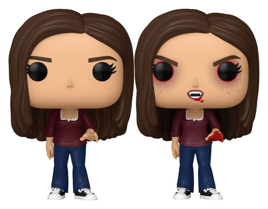 Vampire Diaries POP! Animation Vinyl Figuren Elena w/Chase 9 cm Sortiment (6)