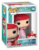 Arielle, die Meerjungfrau POP! Vinyl Figur S3 – Ariel with Sebastian 9 cm