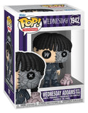 Wednesday POP! Televison Vinyl Figur Patchwork: Wednesday with Thing 9 cm
