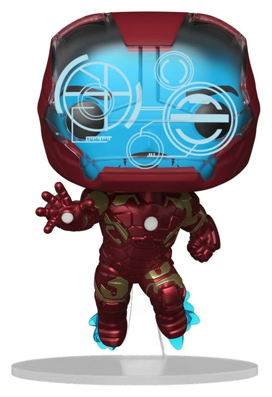 Marvel POP! Comics Vinyl Figur Iron Man 9 cm
