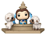 Die Schöne und das Biest POP! Moment Vinyl Figuren Belle at Fountain 15 cm