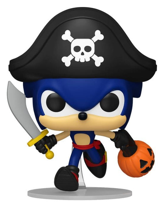 Sonic the Hedgehog POP! Games Vinyl Figur Pirate Sonic 9 cm