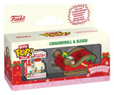 Hello Kitty Bitty POP! Rides Vinyl Figur Holiday- Sleigh with CMRL 2 cm