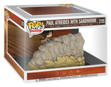 Dune: Part Three POP! Moment Vinyl Figuren Paul Atreides with Sandworm 9 cm