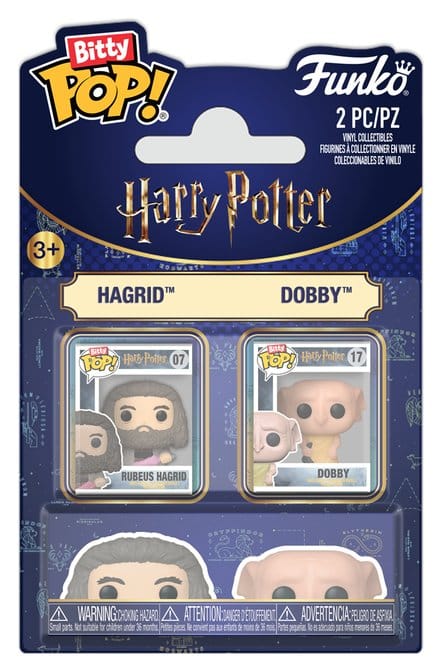 Harry Potter Bitty POP! Vinyl Figuren 2er-Pack Hagrid & Dobby 2 cm