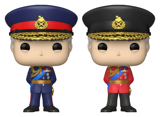 Royal Family Pop! Icons Vinyl Figur King Charles III with Chase 9 cm Sortiment (6)