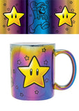 Super Mario Metallic Tasse Star Power