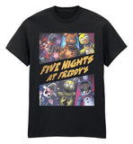 Five Nights at Freddy’s T-Shirt Withered Group Black Größe XL