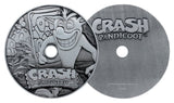 Crash Bandicoot Replik Metal CD-ROM Collectible Limited Edition 11 cm