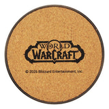 World of Warcraft Untersetzer 4er-Pack bedrucktes Metall