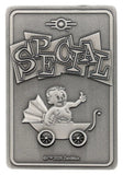 Fallout Metallbarren mit Album S.P.E.C.I.A.L. Perk Card Collector’s Album