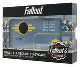 Fallout Replik Security Keycard Vault 111 Limited Edition 11 cm