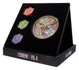 Resident Evil 4 Replik Church Puzzle Medallion Set