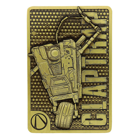 Borderlands Metallbarren Claptrap Limited Edition