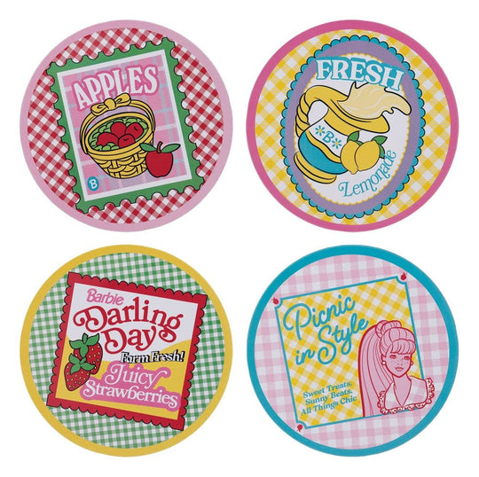 Barbie Untersetzer 4er-Pack