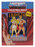 Masters of the Universe Metallbarren He-Man & She-Ra Limited Edition