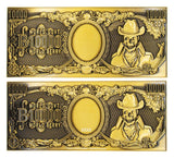One Piece Replik 10.000 World Berry Metall-Banknote 6 x 15 cm