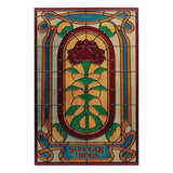 Stranger Things Resinschild Creel House Stained Glass Window