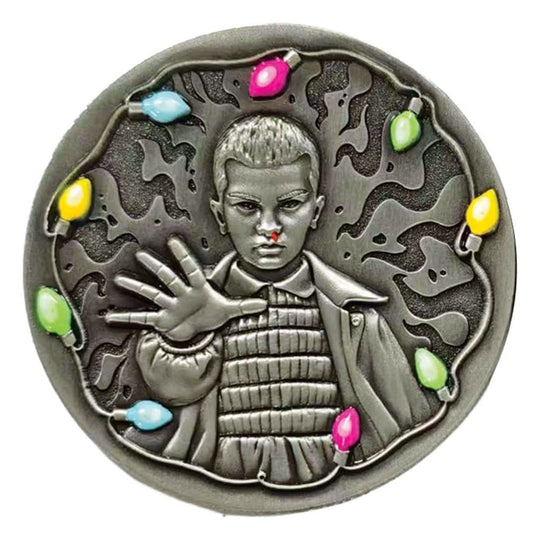 Stranger Things Sammelmünze 10th Anniversary Eleven Limited Edition