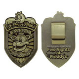 Five Nights at Freddy´s Replik Security Badge Antique Brass Edition