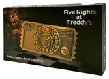 Five Nights at Freddy’s Replik Pizzaplex Opening Night Ticket Limited Edition 16 x 8 cm
