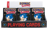 Sonic the Hedgehog Spielkarten Display (12 Packs)