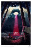E.T. - Der Außerirdische Kunstdruck Ver. B Limited Edition 30 x 47 cm