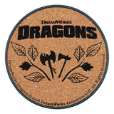 How to Train Your Dragon Untersetzer 4-Pack Dragon Printed Metal