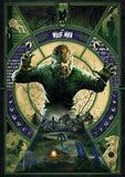 Universal Monsters Kunstdruck The Wolfman Limited Edition 30 x 47 cm