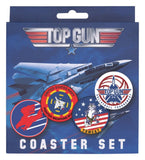Top Gun Untersetzer 4er-Pack