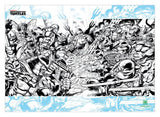 Teenage Mutant Ninja Turtles Kunstdruck Comic Limited Edition 42 x 30 cm
