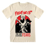 Friday the 13th T-Shirt Day Everyone Fears Größe L
