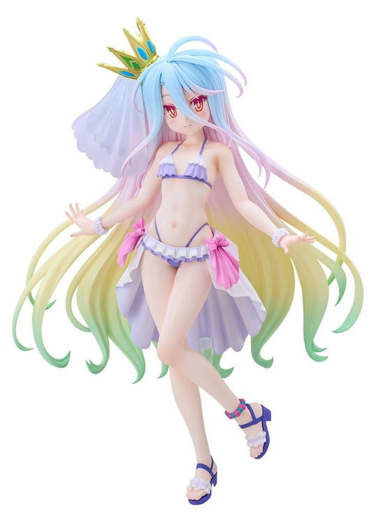 No Game No Life Tenitol Tall PVC Figur Shiro swimwear dress Ver. 29 cm