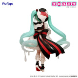 Hatsune Miku x Tirol Choco Trio-Try-iT PVC Statue Hatsune Miku Milk Ver. 18 cm