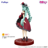 Hatsune Miku Trio-Try-iT PVC Statue Hatsune Miku Outing Dress Red Color Ver. 19 cm