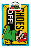 Super Mario Fußmatte Shoes Off 40 x 60 cm