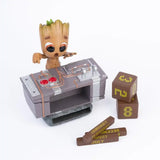 Marvel 3D Ewiger Kalender Groot Death Button 12 cm