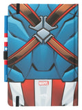 Marvel Captain America Premium Notizbuch mit Stift Uniform A5